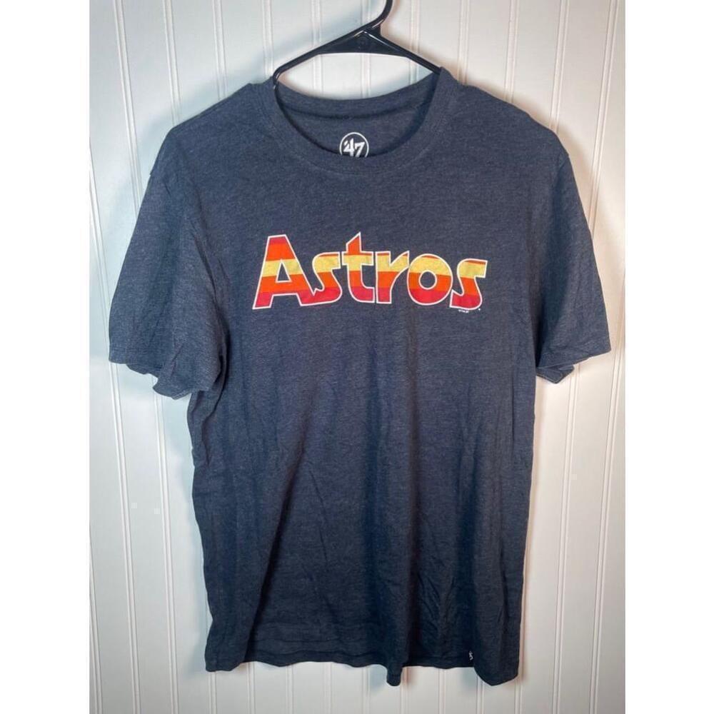 Men's 47 Brand Houston Astros T-Shirt - Size M - grey